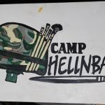 Claymore's Camp HellNBack sign 2017