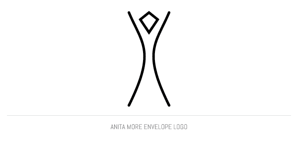 Logo Derived from Anita Moore's Envelope